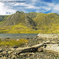 Buy canvas prints of Llyn Idwal Snowdonia National Park by Nick Jenkins