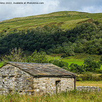 Buy canvas prints of Yorkshire Dales Barn Wharfedale by Nick Jenkins