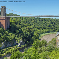 Buy canvas prints of Clifton Suspension Bridge Bristol by Nick Jenkins