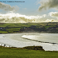 Buy canvas prints of Teifi River Estuary Incoming Tide Ceredigion  by Nick Jenkins