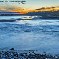 Buy canvas prints of Ogmore by Sea on a summer evening by Nick Jenkins