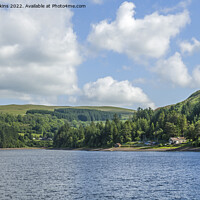 Buy canvas prints of Pontsticill Reservoir Brecon Beacons National Park by Nick Jenkins