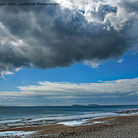 Buy canvas prints of The Bristol Channel from Penarth Beach Vale of Gla by Nick Jenkins