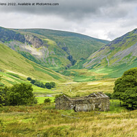 Buy canvas prints of Yarlside Cautley Spout Cautley Crags in the Howgills by Nick Jenkins