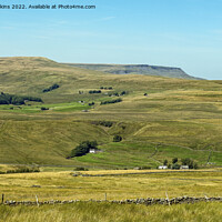 Buy canvas prints of Looking towards Wild Boar Fell from Coal Road by Nick Jenkins