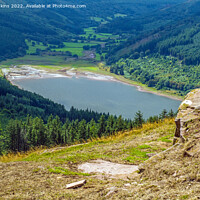 Buy canvas prints of Looking Down on Talybont Reservoir  by Nick Jenkins