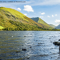 Buy canvas prints of Brotherswater below the Kirkstone Pass   by Nick Jenkins