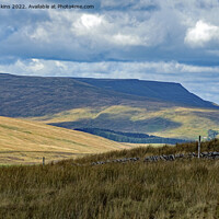 Buy canvas prints of View aross Garsdale to Wild Boar Fell Cumbria by Nick Jenkins