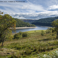 Buy canvas prints of Pen y Garreg Reservoir Elan Valley September Powys by Nick Jenkins