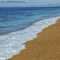 Buy canvas prints of Chesil Beach at West Bexington Dorset by Nick Jenkins