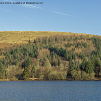 Buy canvas prints of Looking across Pontsticill Reservoir in the Brecon Beacons by Nick Jenkins
