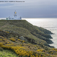 Buy canvas prints of Strumble Head Lighthouse Pembrokeshire Coast Natio by Nick Jenkins