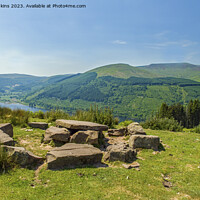 Buy canvas prints of Waun Rydd and Talybont Valley Brecon Beacons by Nick Jenkins