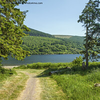 Buy canvas prints of Part of the Talybont Reservoir in the Brecon Beacons by Nick Jenkins