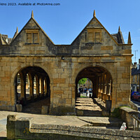 Buy canvas prints of Market Hall Chipping Camden Cotswolds  by Nick Jenkins
