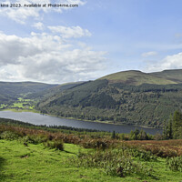 Buy canvas prints of Stunning View down into the Talybont Valley  by Nick Jenkins