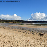 Buy canvas prints of Port Eynon Bay linked with Horton Gower AONB  by Nick Jenkins