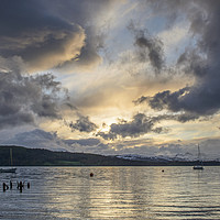 Buy canvas prints of Evening at Miller Ground, shores of Lake Windermer by Nick Jenkins