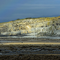 Buy canvas prints of Cliffs Nash Point Glamorgan Heritage Coast Wales by Nick Jenkins