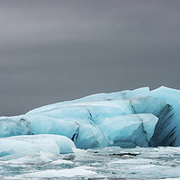 Buy canvas prints of Jokulsarlon Iceberg Vatnajokull Iceland by Nick Jenkins