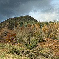 Buy canvas prints of Autumn in the Central Brecon Beacons at Torpantau  by Nick Jenkins