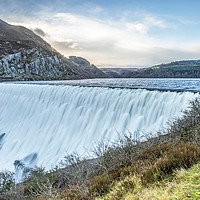 Buy canvas prints of Caban Coch Dam Elan Valley by Nick Jenkins