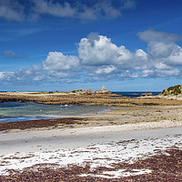 Buy canvas prints of Periglis Bay on St Agnes in the Isles of Scilly  by Nick Jenkins