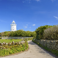 Buy canvas prints of St Agnes Lighthouse by Nick Jenkins