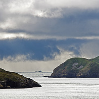Buy canvas prints of Ramsey Sound north Pembrokeshire Coast Wales by Nick Jenkins