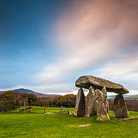 Buy canvas prints of Pentre Ifan Burial Chamber Preselis  Pembrokeshire by Nick Jenkins