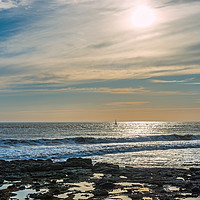 Buy canvas prints of Sunset at Nash Point by Nick Jenkins
