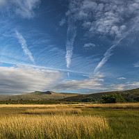 Buy canvas prints of Pen y Fan under mixed skies Brecon Beacons Nationa by Nick Jenkins