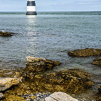 Buy canvas prints of Penmon or Tewyn Du Lighthouse Anglesey North Wales by Nick Jenkins