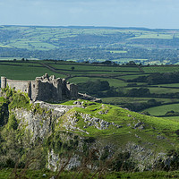 Buy canvas prints of Carreg Cennen Castle Brecon Beacons by Nick Jenkins