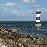 Buy canvas prints of Penmon or Trwyn Du Lighthouse off the Anglesey Coa by Nick Jenkins