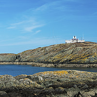 Buy canvas prints of Porth Eilian Cove Anglesey Coast North Wales by Nick Jenkins