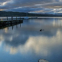 Buy canvas prints of Lake Windermere from Miller Ground by Nick Jenkins