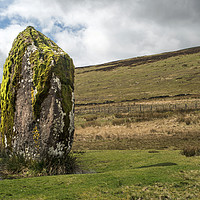 Buy canvas prints of Maen Llia Standing Stone in the Brecon Beacons by Nick Jenkins