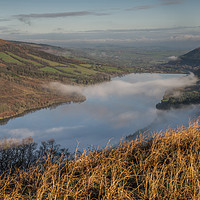 Buy canvas prints of Looking down the Talybont Valley Brecon Beacons  by Nick Jenkins