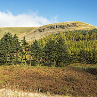 Buy canvas prints of The Garw Valley south Wales by Nick Jenkins