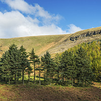Buy canvas prints of The Garw Valley south Wales by Nick Jenkins