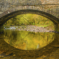 Buy canvas prints of Pont Melin Fach Bridge Vale of Neath south Wales by Nick Jenkins