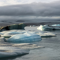 Buy canvas prints of Jokulsarlon Glacial Lake Vatnajokull Iceland by Nick Jenkins