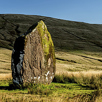 Buy canvas prints of Maen Llia Standing Stone in the Brecon Beacons by Nick Jenkins