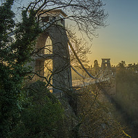 Buy canvas prints of The Clifton Suspension Bridge Bristol  by Nick Jenkins