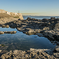 Buy canvas prints of Porthcawl Breakwater and Coast South Wales by Nick Jenkins