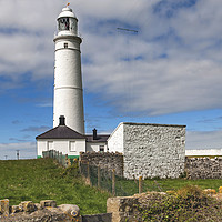 Buy canvas prints of Nash Point Lighthouse Glamorgan Coast by Nick Jenkins