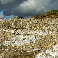 Buy canvas prints of The Beach Ogmore by Sea Glamorgan Heritage Coast by Nick Jenkins
