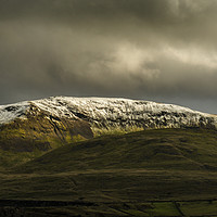 Buy canvas prints of Snow Capped Clough Head  by Nick Jenkins