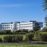 Buy canvas prints of The Midland Hotel on the Morecambe Seafront by Nick Jenkins